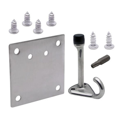 DIY -Fix-it- Kit- 115523 HOOK/BUMPER- CASTED STAINLESS - SATIN FINISH