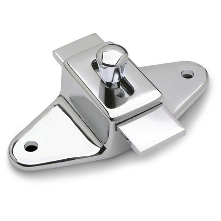 LATCH-SLIDE 5050 ZINC MOLDED Chrome finish. (3 1/2" HC)