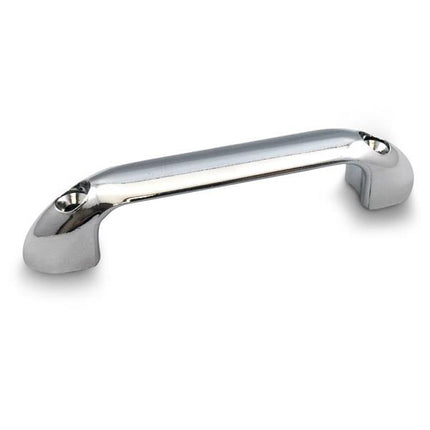 5440 DOOR PULL W/THROUGH HOLE-ZAMAC-MOLDED-POLISHED CHROME 3 1/2" CH.  (USE W/5400) NO-SCREWS.