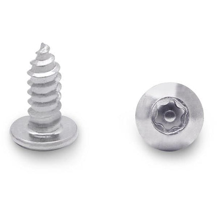 14 x 5/8" Truss AB 6-LOBE Screw Chrome (50 Pack)