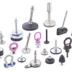 Collection image for: Lifting, Dumping with leveling feet, Lilfting Gear and Rubber Elements.