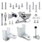 TOILET PARTITION HARDWARE