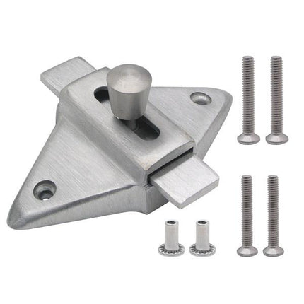 LATCH-SLIDE 105023 Surface Mount (5023) CASTED STAINLESS (2 3/4" HC)