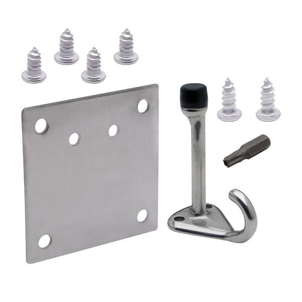 DIY -Fix-it- Kit- 115523 HOOK/BUMPER- CASTED STAINLESS - SATIN FINISH