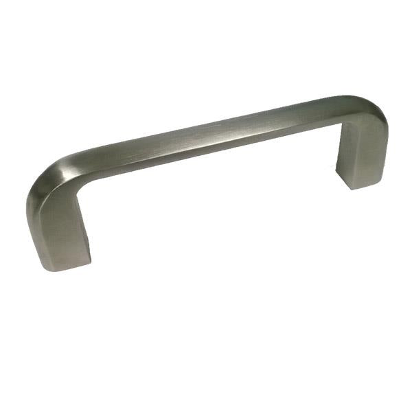 DOOR PULL 5-1/2" CENTERS 126673 (1-3/4" DEPTH)- CASTED STAINLESS STEEL.