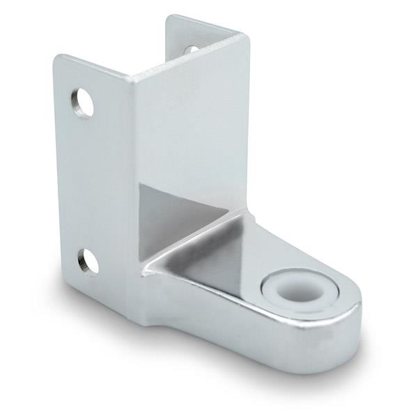 SQUARE 1 1/4" Pilaster TOP Hinge Bracket 3790 Polished Chrome. G3-TOP