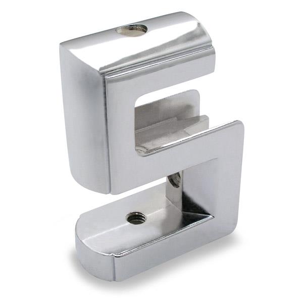 ROUND-S-Shape Door Insert-Top (4540) Chrome (For Hadrian Steel Round Edge Doors) Zamac Molded