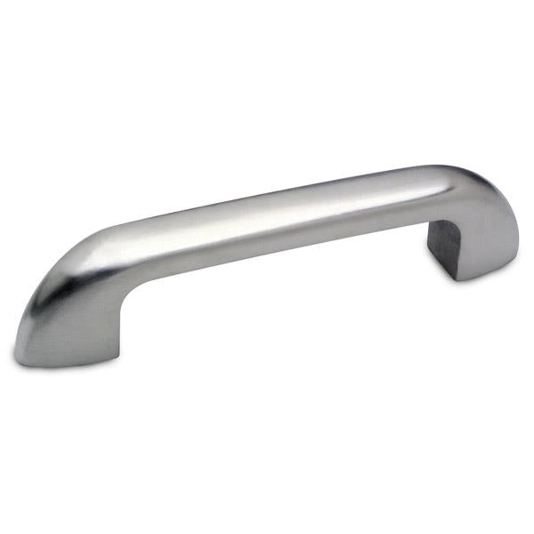 Door Pull 3 1/2" 5408 ZAMAC Molded-Satin Chrome- (Door pull Only, No-Screws)