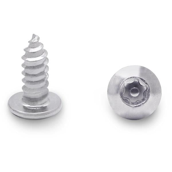 14 x 5/8" Truss AB 6-LOBE Screw Chrome (100 Pack)